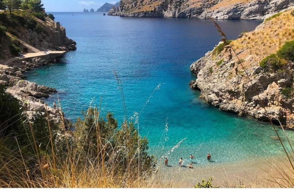 Green Apartment In Sorrento Coast ماسّا لوبْرينسِ المظهر الخارجي الصورة