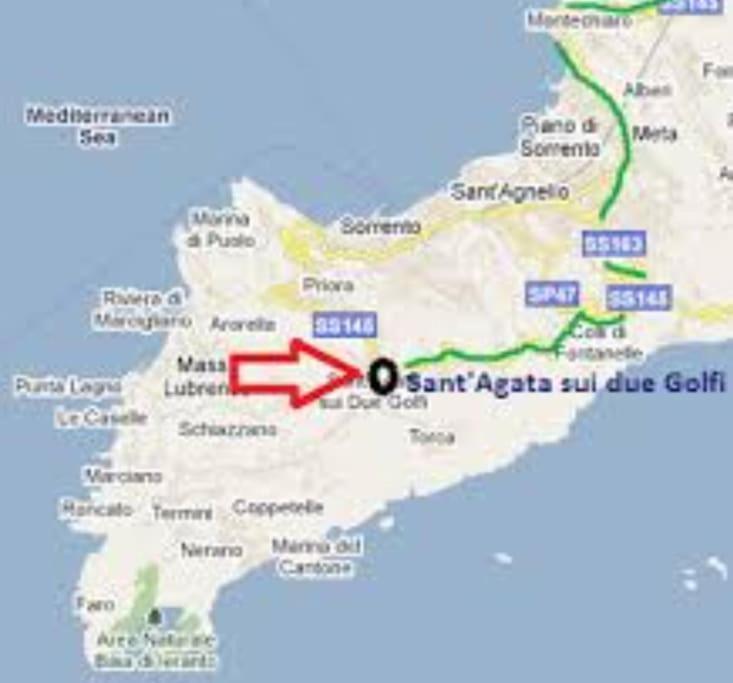 Green Apartment In Sorrento Coast ماسّا لوبْرينسِ المظهر الخارجي الصورة